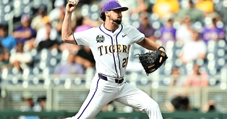 LSU is one win away from the College World Series Championship weekend (Photo: LSU Baseball)